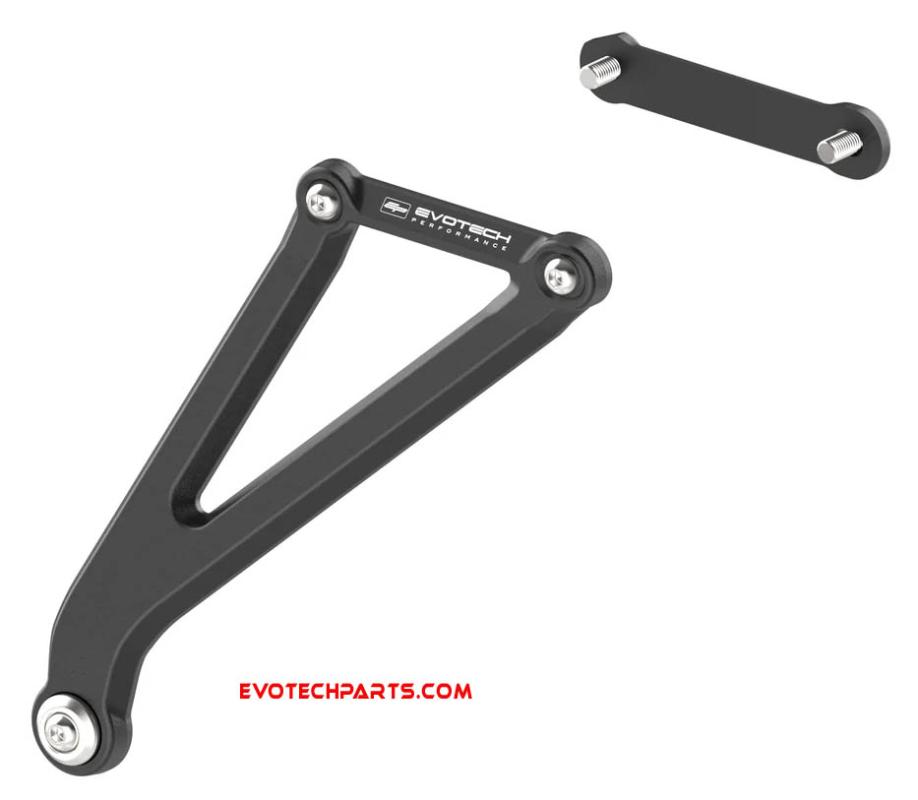 Kawasaki ZX-6R Auspuffhalterkit von Evotech Performance